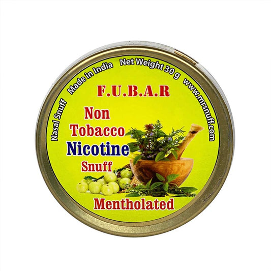 Fubar Non Tobacco Mentholated snuff 30g