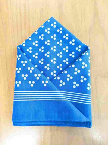 Handkerchief - Light Blue Pattern